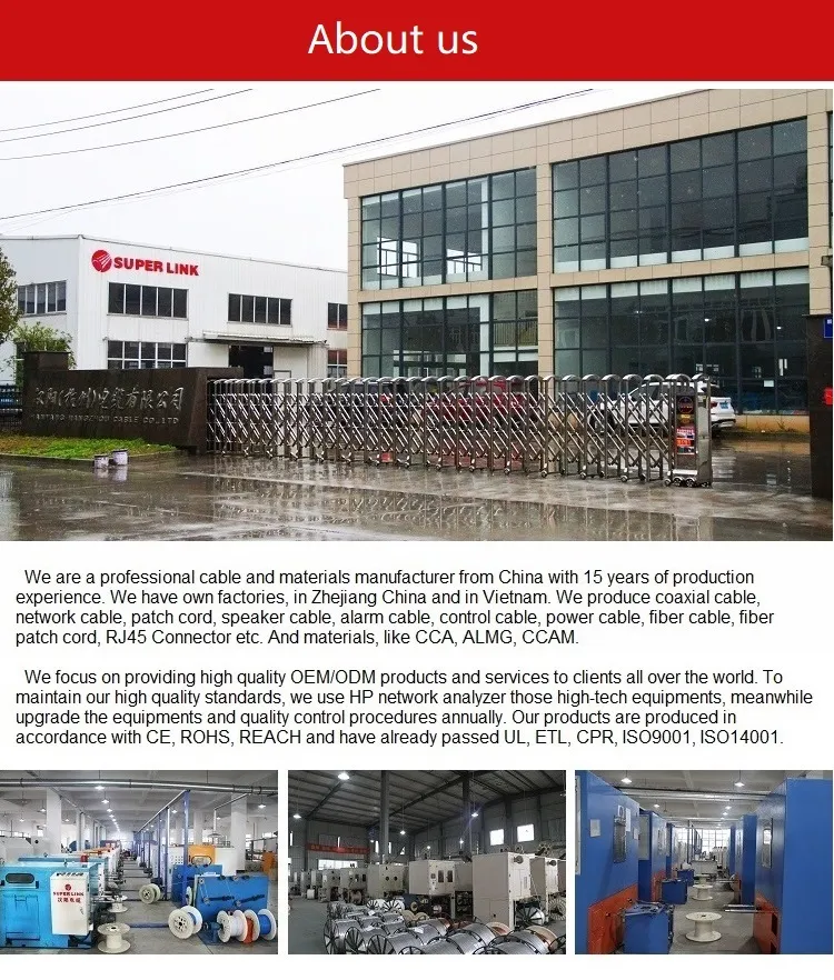 Factory Price Telephone Cable 2/10/16/20/50/100/200 Pairs Cat3 Cat5e LAN Cable for Voice Cabling