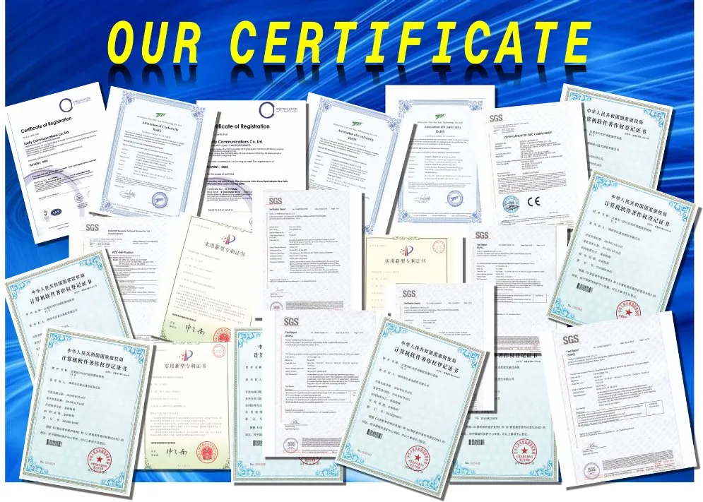 FC/LC/Sc/St Om3 Duplex Fiber Optic Patch Cord