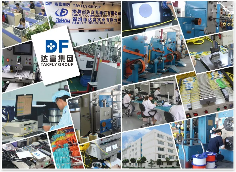 FC/LC/Sc/St Om3 Duplex Fiber Optic Patch Cord