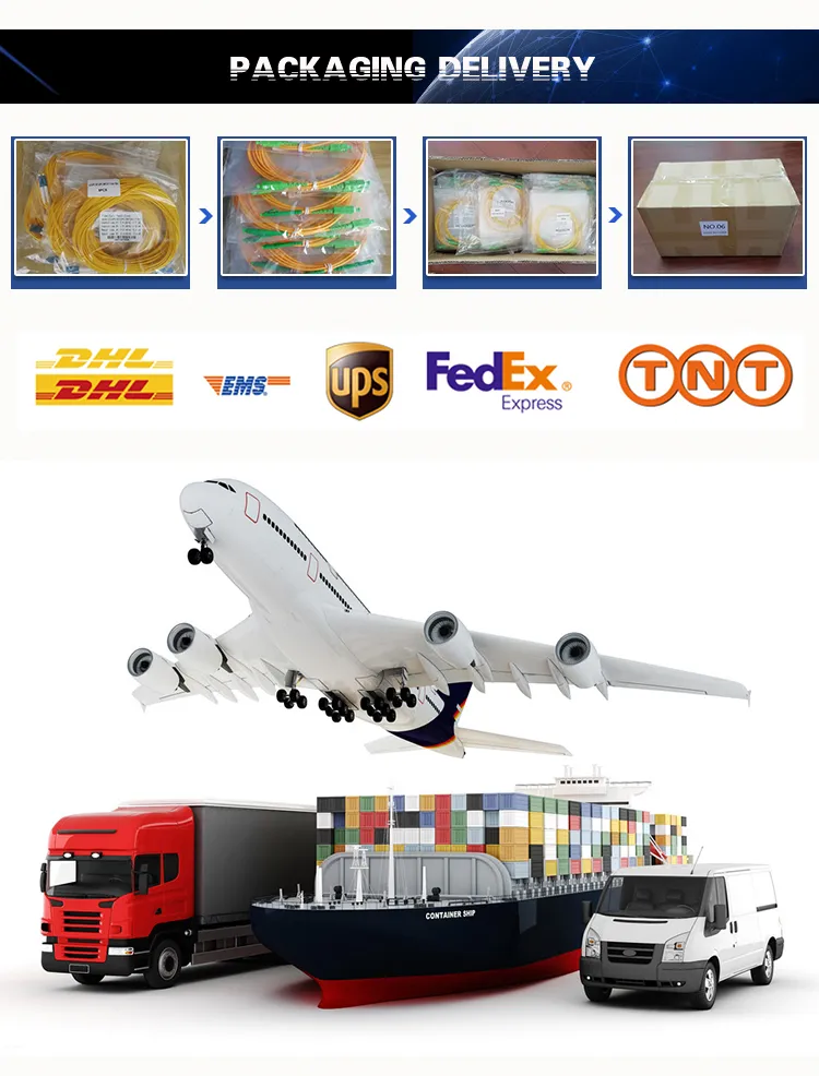 Fiber Optic Jumper Connectors APC Upc Patchcord