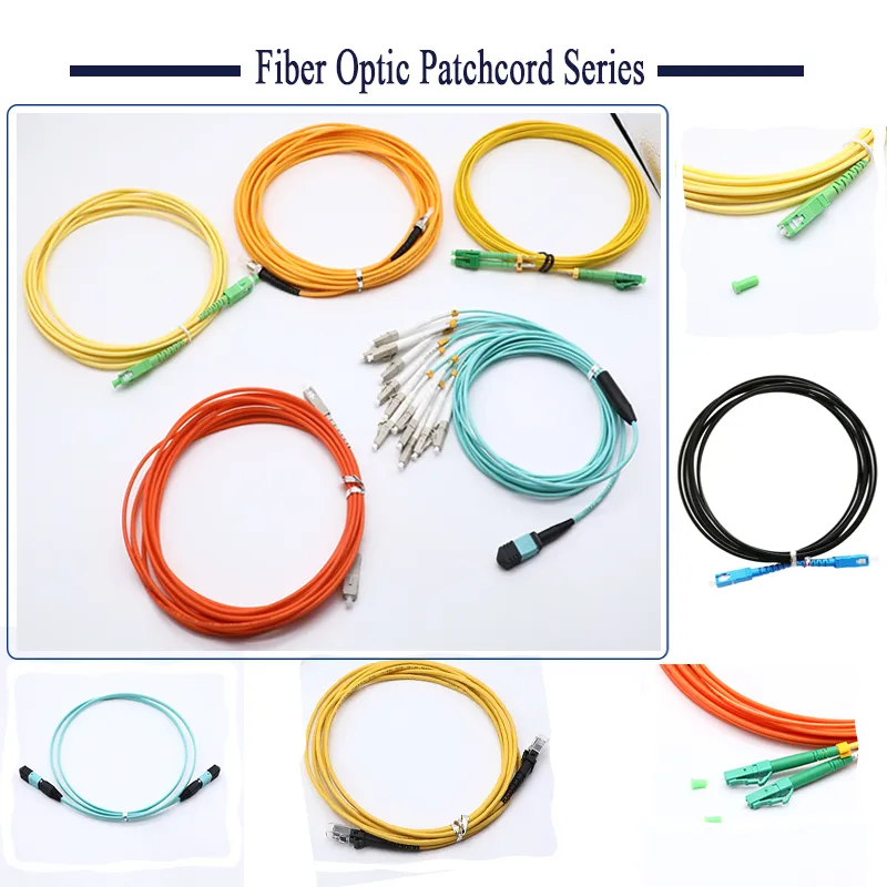 Fiber Optic Jumper Connectors APC Upc Patchcord