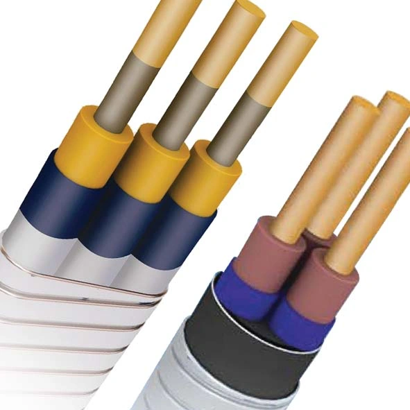 Flat Submersible Pump Cable 12AWG