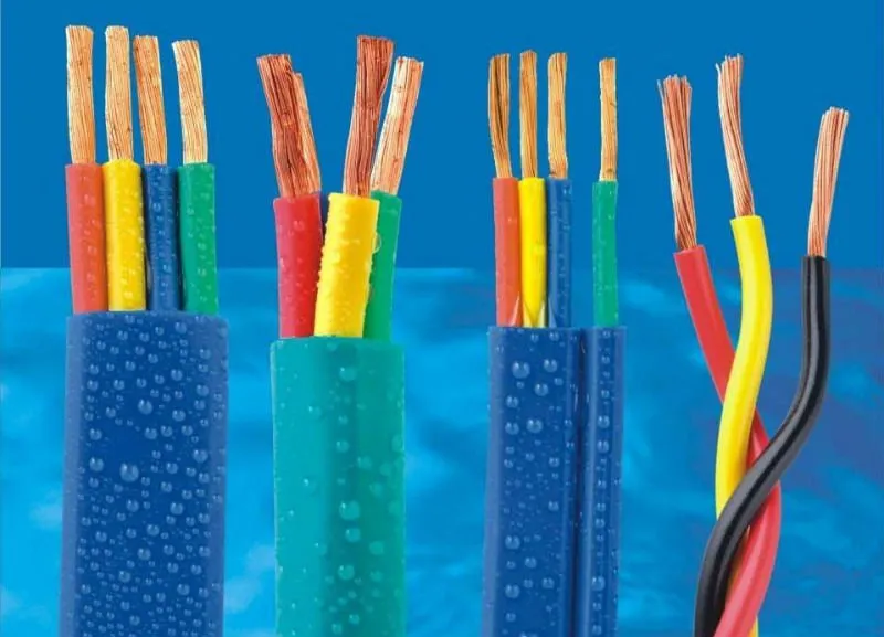Flat Submersible Pump Cable 12AWG