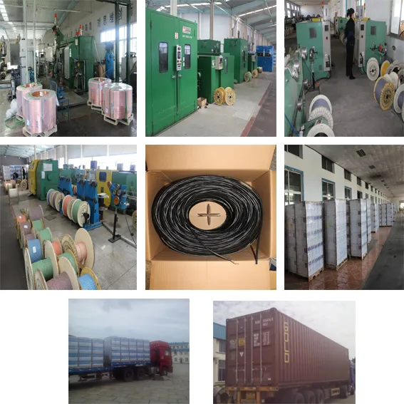 FTP CAT6A Network Cable with Transmission Frequency 500MHz