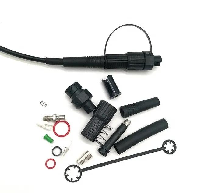Ftta Outdoor LC Duplex Waterproof Connector Fiber Optical Jumper Cable Patchcord with Nsn Boot/Odva/Odlc/Fullaxs Connector