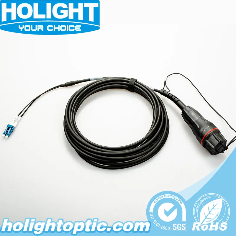 Fullaxs-LC Fiber Optic Cable Armored Waterproof