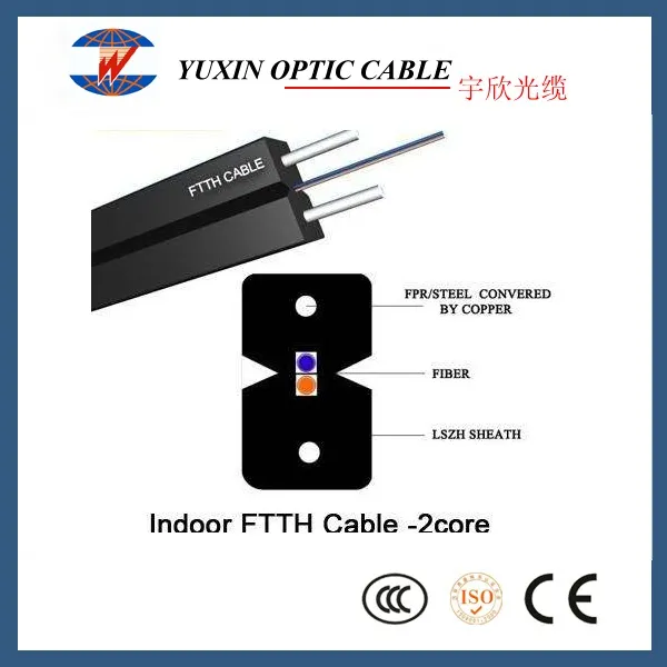 G. 652D G. 657A1 Single Mode Fiber Drop Cable