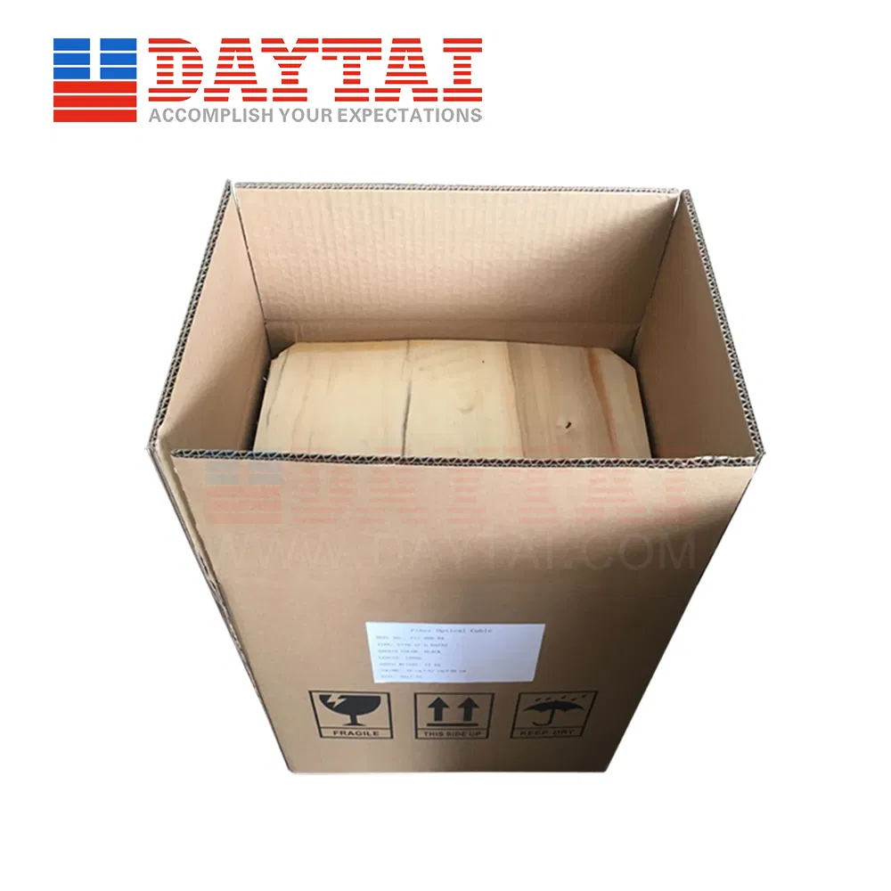 Gjyxch G657A2 FTTH Drop Cable 12 Core Indoor Fiber Optic Cable