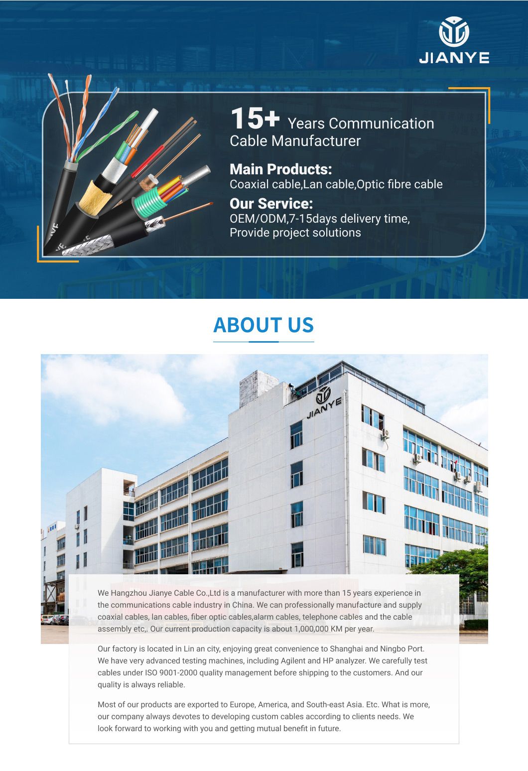 GJYXFCH 1core 2 Core Single-Mode Self-Supporting FTTH Drop Fiber Optic Cable with Anatel Certification