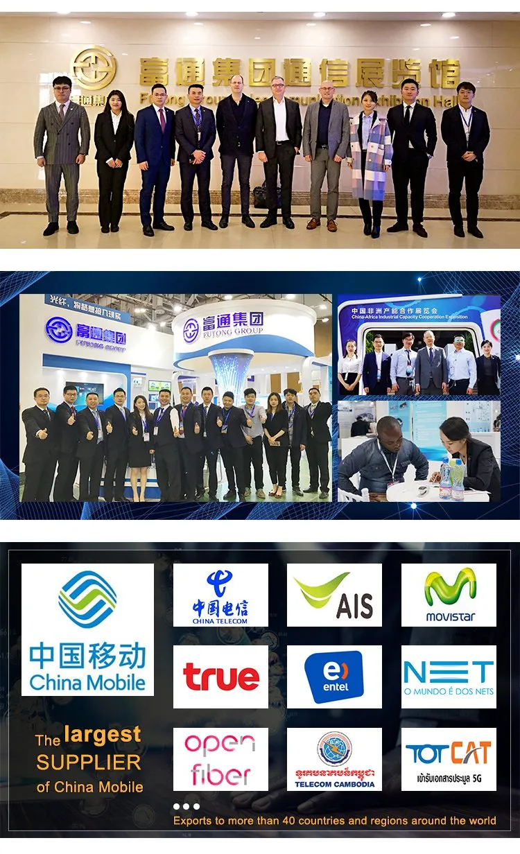 GYTA33 Direct Burial/Underwater Communication Cable Stranded Loose Tube Single Mode Steel Wire Armored Cable