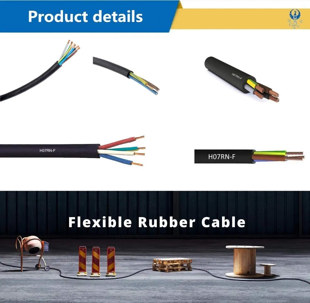 H07rn-F Ethylene Propylene Rubber (epr) Rubber Cover Protect Mining Trailing Cable Aluminium Cable Control Electric Wire Coaxial Cable