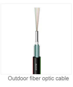Hanxin 19 Years Optical Fibre OEM Factory Supply Aerial Armored Unitube GYXTW Fiber Optic Cable