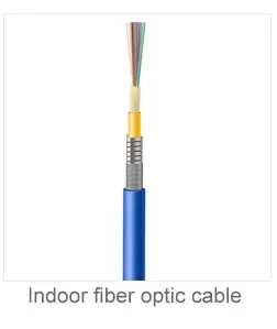 Hanxin 19 Years Optical Fibre OEM Factory Supply Aerial Armored Unitube GYXTW Fiber Optic Cable