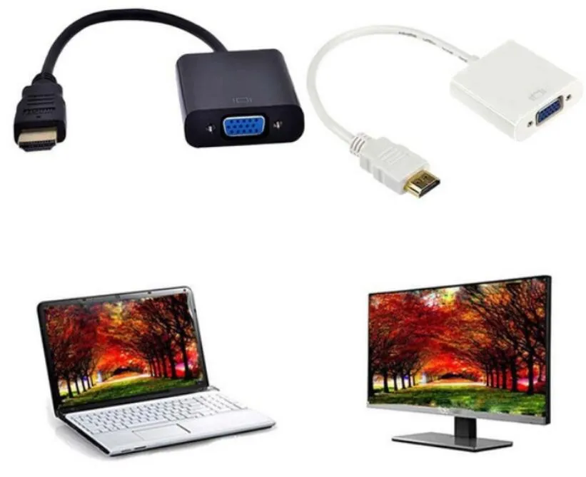 HDMI to VGA Cable, HDMI to VGA Adpter, HDMI to VGA