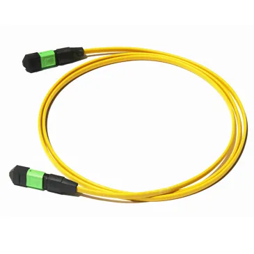 High Rate Single Mode MPO Jumper with Connector MPO-MPO 8/12/24 Fiber