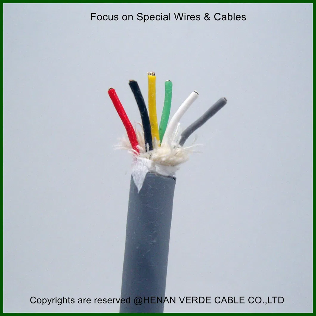 High Temperature Resistant Wire Paf PTFE Insulated Twisted Pair Super Flexible TPE Cable