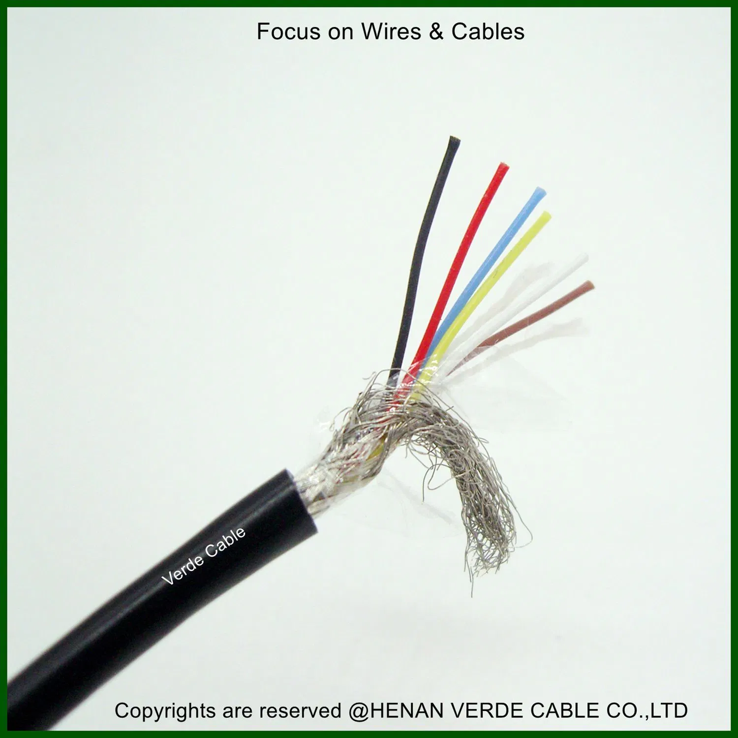 High Temperature Resistant Wire Paf PTFE Insulated Twisted Pair Super Flexible TPE Cable