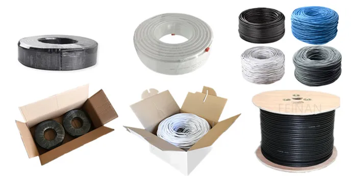 High Transmission 305m Rg59 with Power Coaxial Communication Cable for CCTV Camera Siamese