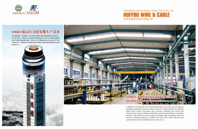 High Voltage 66kv 110kv Power Station Cable Line Single Core 1600mm2 IEC 60840