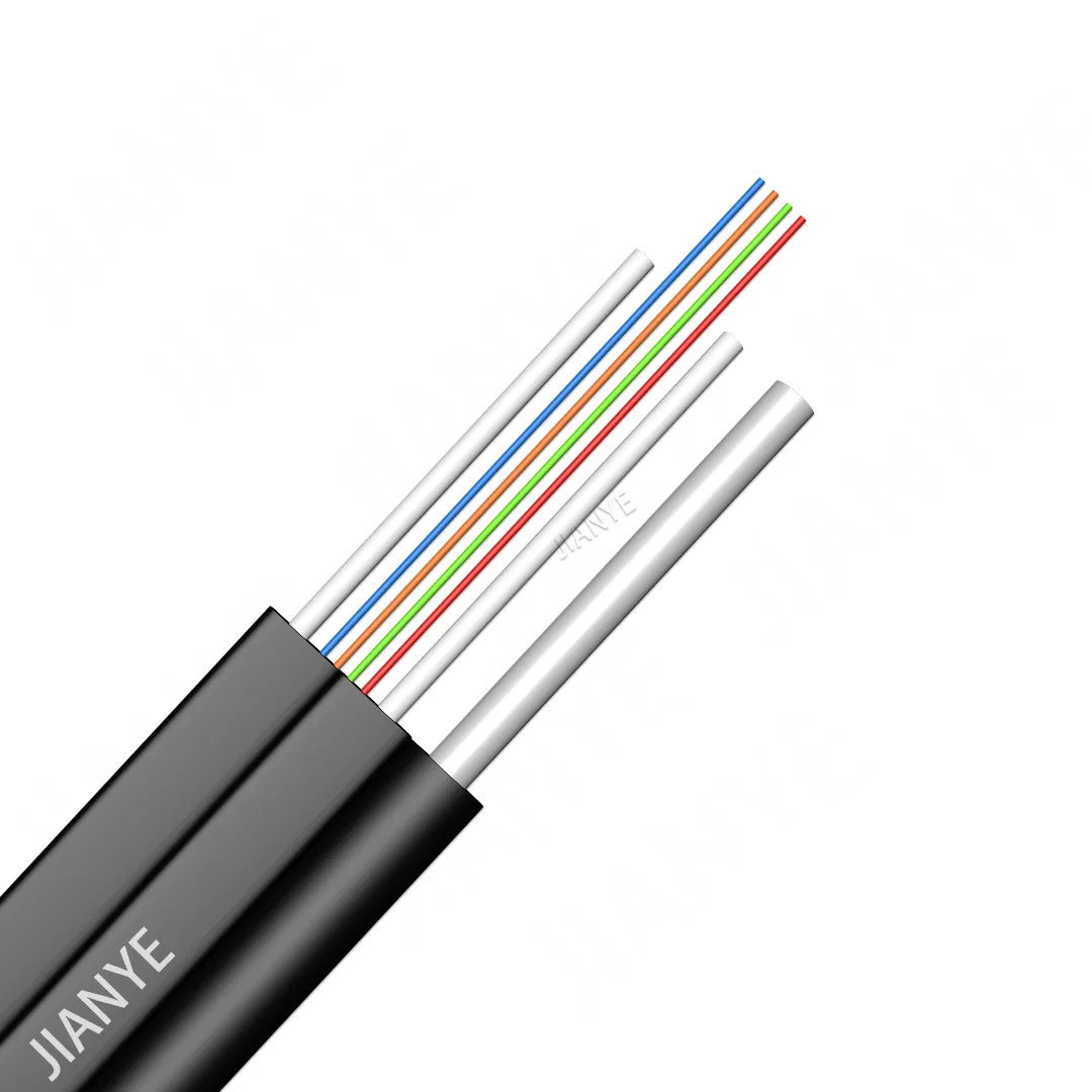 Hot Sale 1/2 Core FTTH Fiber Optic Drop Cable G. 657A2 for Communication