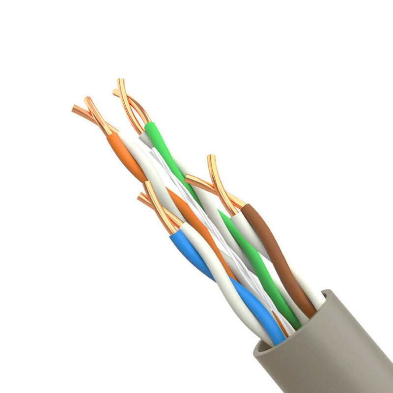 Indoor Computer Network Cable Manufacturers UTP Cat5e High Quality Network LAN Cable