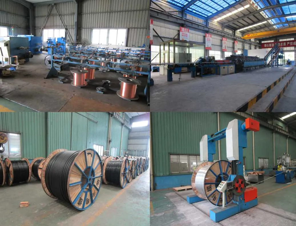 ISO Wire and Cable Duplex Aerial Bundled Cable Electric Power Cable Wire