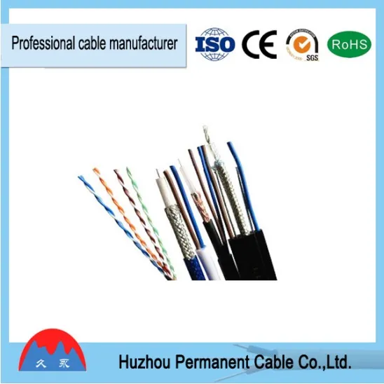 Low Voltage Category 5 Ethernet Cable Cat5e 24AWG 4p 0.50mm Solid Copper Cable 305m