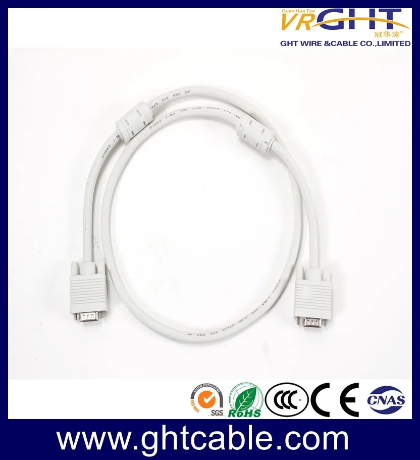 Male/Male 9pin VGA dB Cable