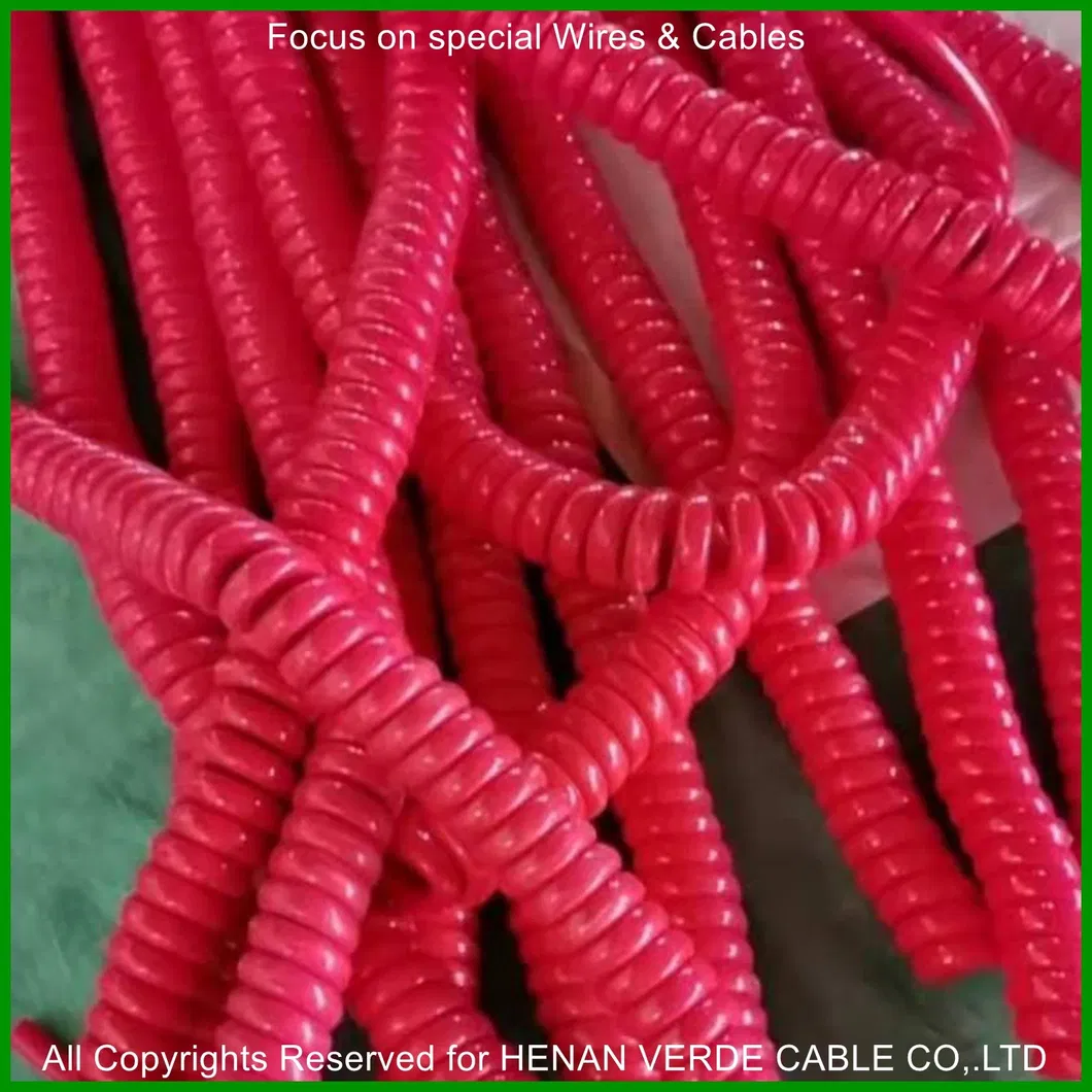 Mechanical Equipment Spiral Cable Coiled Cable Wire Spring Wire Power Cable