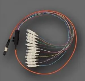 MPO St 12f Break out 0.9mm Patch Cord 10m
