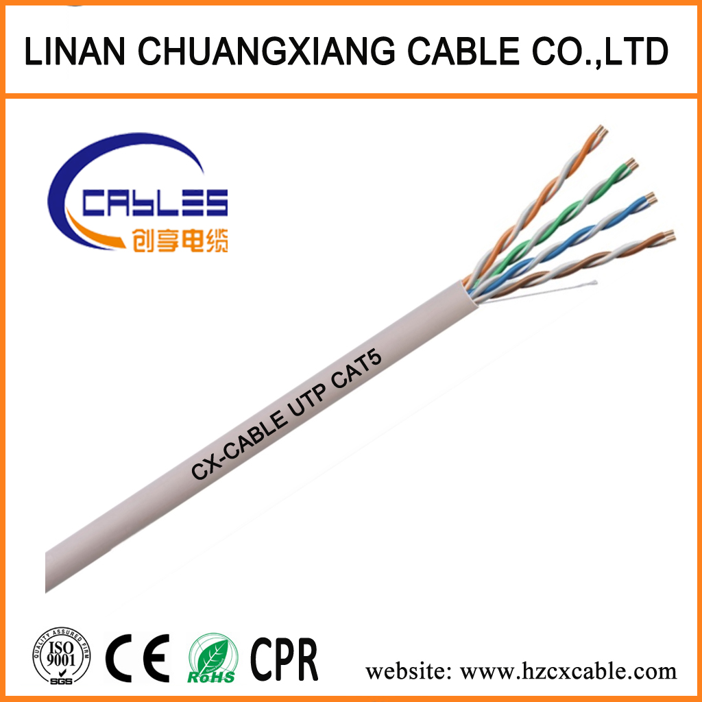 Network Cable Ethernet Patch Cord LAN Cable UTP Cat5e Copper Wire Communication Cable CE// CPR Approved Data Cable Computer Cable