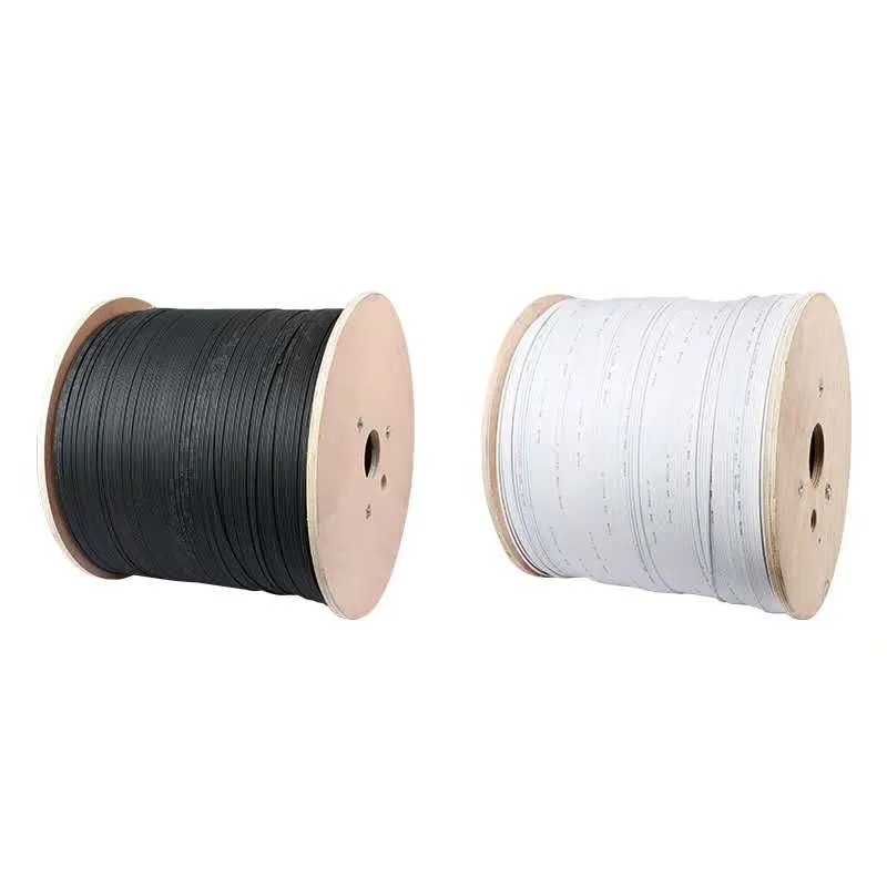 Non-Armored Optic Cable[ Gyxftpy] No Oil Water Blocking Yarn 657A1 Cable FTTH Flat Cable Gfrp Dry Type Twin Cable