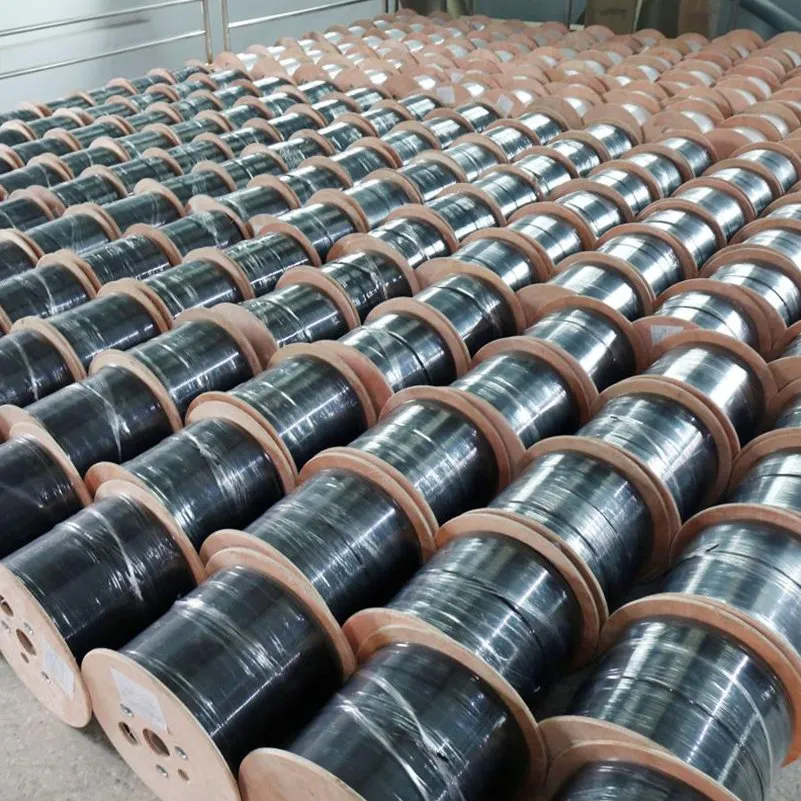 Non-Armored Optic Cable[ Gyxftpy] No Oil Water Blocking Yarn 657A1 Cable FTTH Flat Cable Gfrp Dry Type Twin Cable