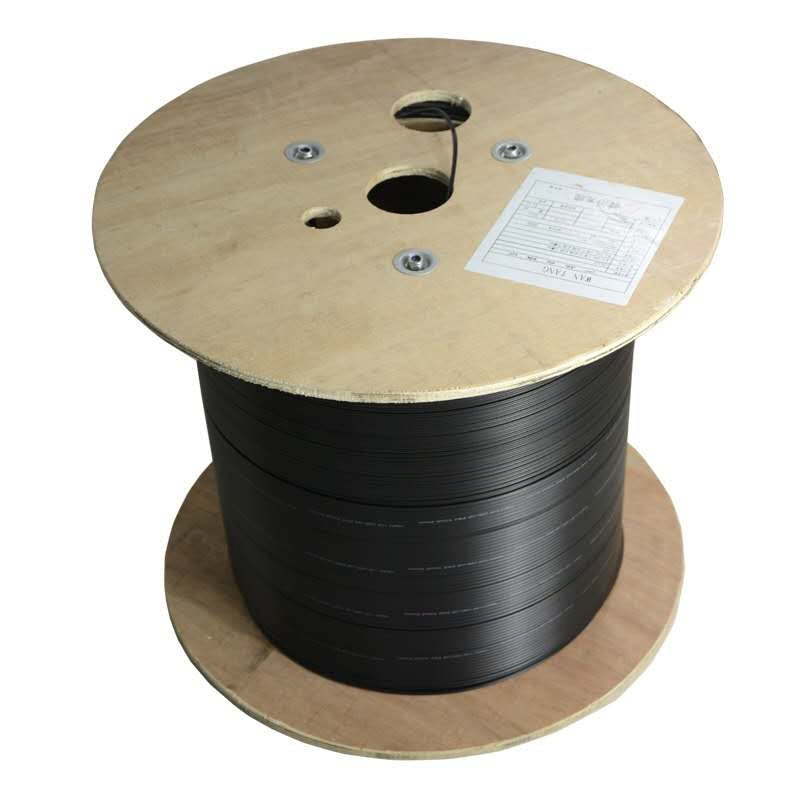 Non-Armored Optic Cable[ Gyxftpy] No Oil Water Blocking Yarn 657A1 Cable FTTH Flat Cable Gfrp Dry Type Twin Cable