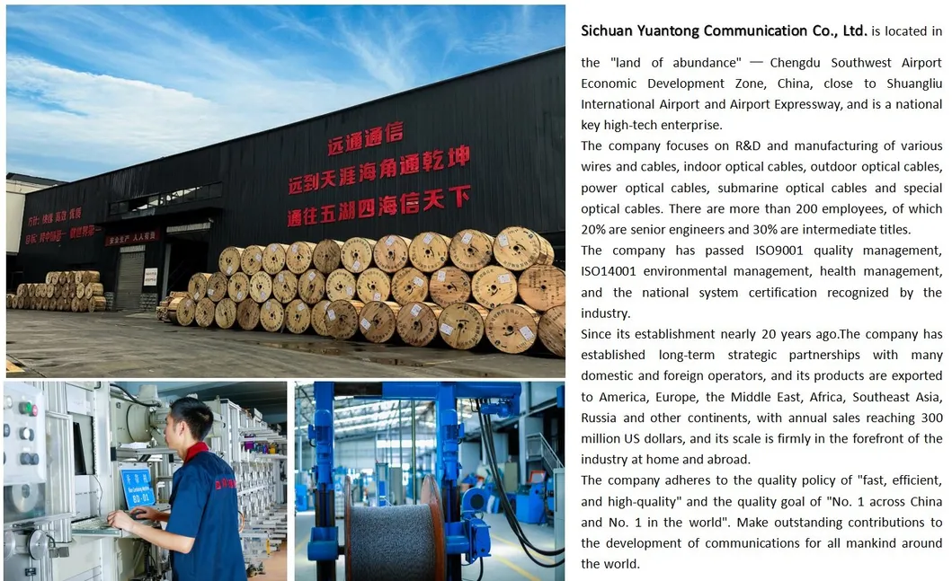 Non-Armored Optic Cable[ Gyxftpy] No Oil Water Blocking Yarn 657A1 Cable FTTH Flat Cable Gfrp Dry Type Twin Cable