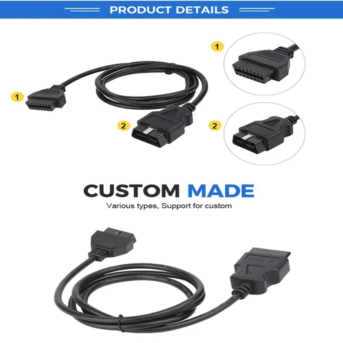 Obdii Nissan 14p Adapter 16-Pin Female on-Board Diagnostic Adapter