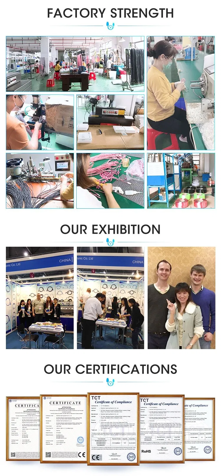 OEM Modular Synthesizer IDC Flat Wire Power Cable Eurorack Wholesale