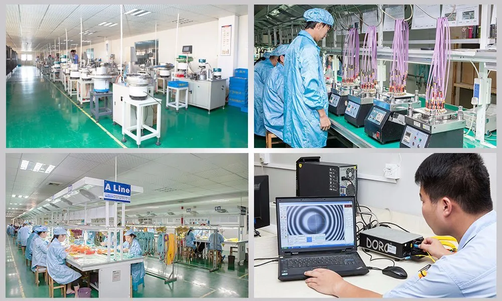 Om1/Om2/Om3 Dx MPO to MPO Optical Fiber Patch Cord