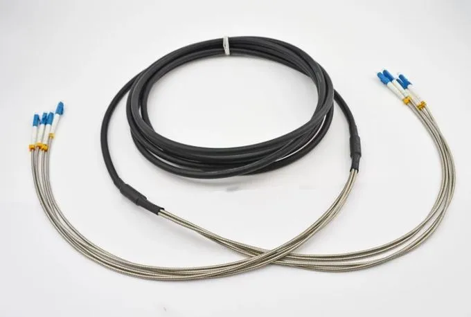 Optical Fiber Waterproof Fiber Cable Assembly Pdlc Odva Connector to Sc Fiber Cable G657A