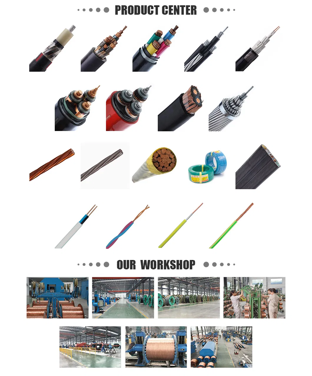 Overhead Cable ACSR with Aluminum Core