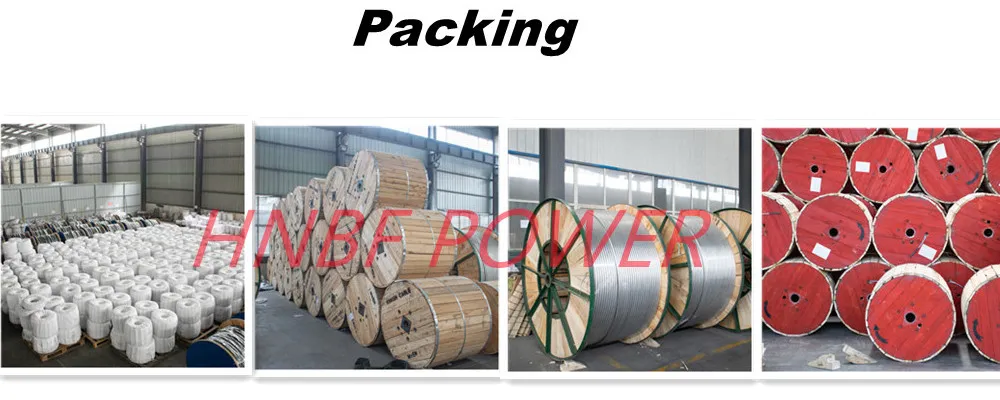 Overhead Line Bare AAC ACSR Dog AAAC Greely Aerial Drop Conductor 4/0AWG