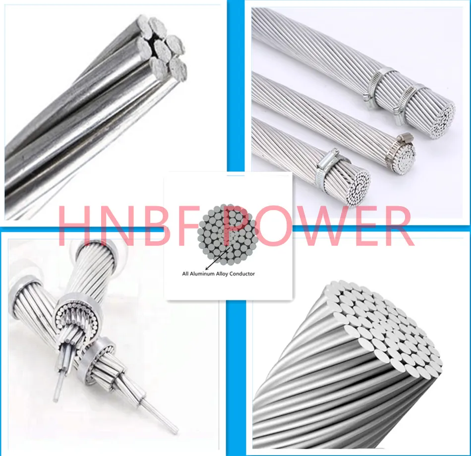 Overhead Line Bare AAC ACSR Dog AAAC Greely Aerial Drop Conductor 4/0AWG