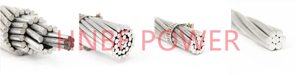 Overhead Line Bare AAC ACSR Dog AAAC Greely Aerial Drop Conductor 4/0AWG