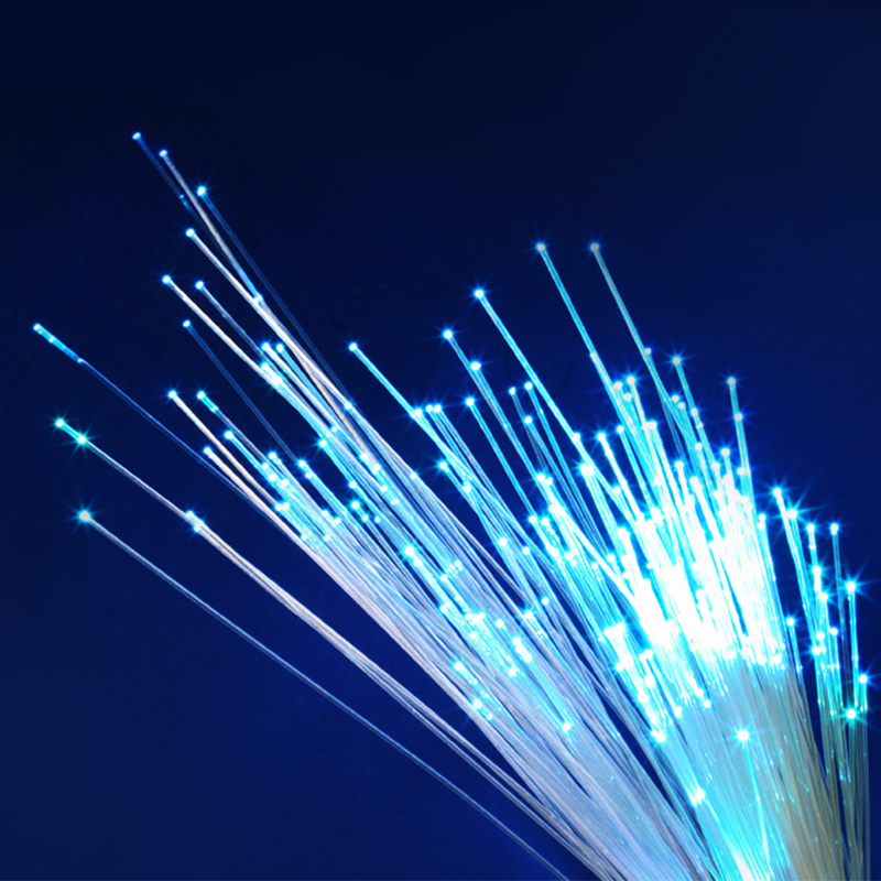 PMMA Muti-Core Fiber Optic Cable End Emitting for Lighting Decoration