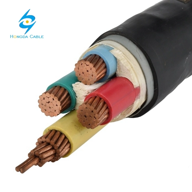 PVC Electrical Wire Copper 3X240 +120 mm2 Cyaby-F Underground Power Cable