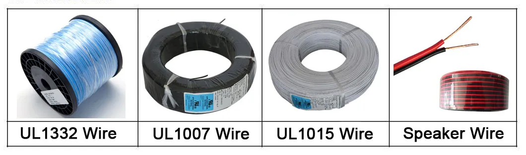 PVC Insulated Red and Black Speaker Wire and Cable UL2468 Flat Wire