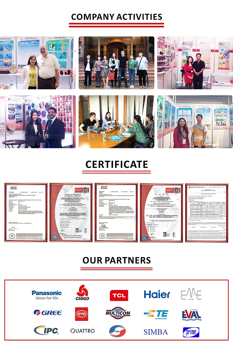 Ratio 3: 1 Dual Wall Tube Adhesive Lined Marine Heat Shrink Tubing