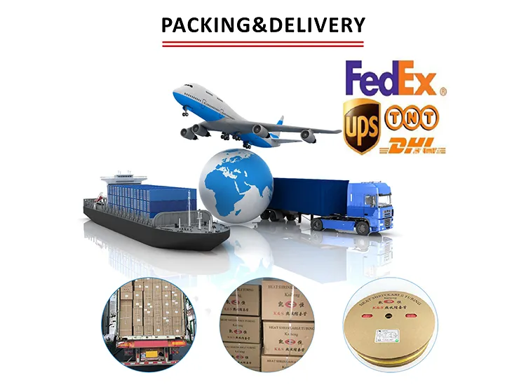 Ratio 3: 1 Dual Wall Tube Adhesive Lined Marine Heat Shrink Tubing