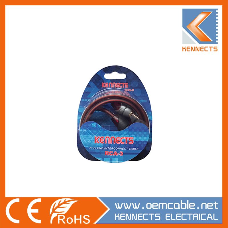 RCA Cable Packing Reference Three Type