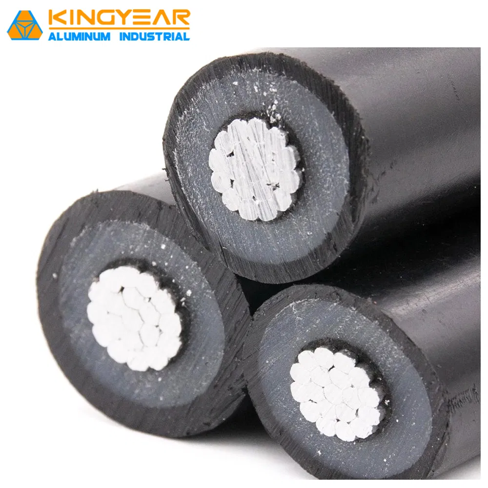 Sac Cable 15kv 25kv Aluminum Conductor XLPE Insulated ABC Cable